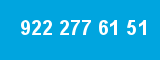 922 277 61 51 922 277 61 51